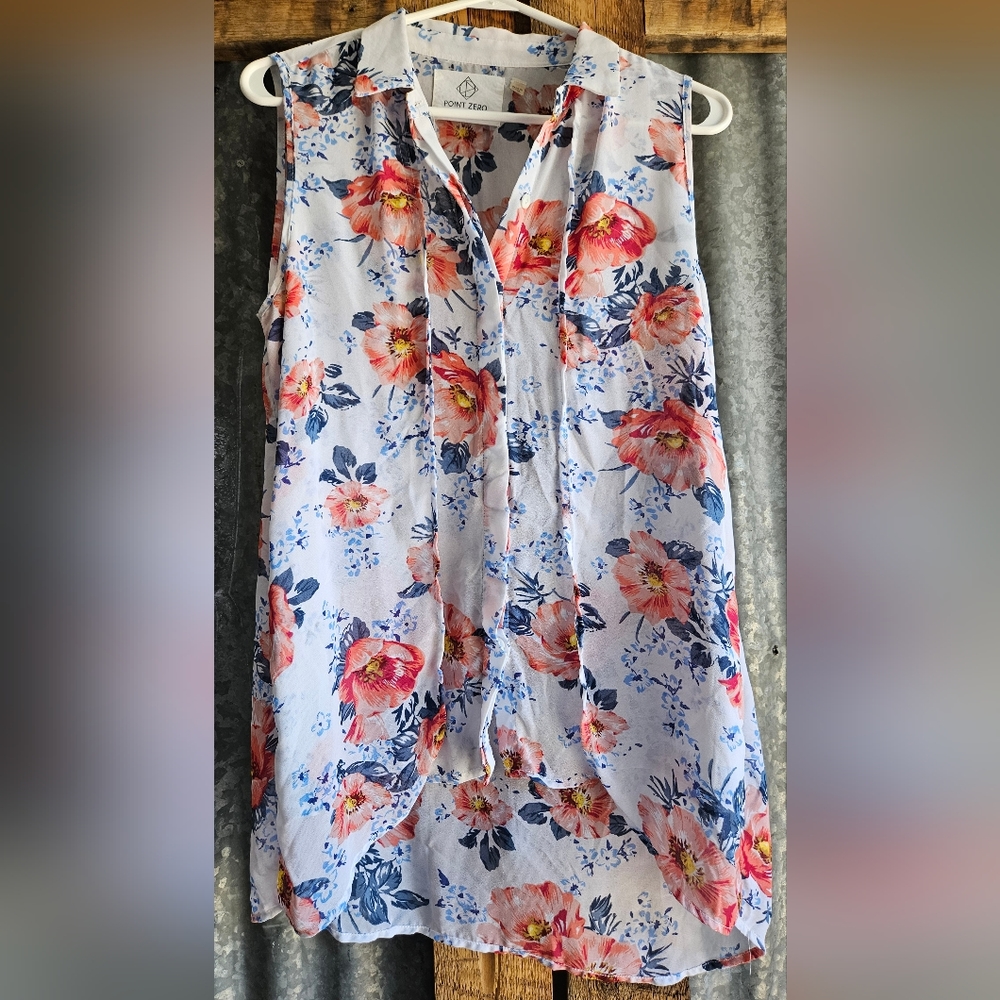 Point Zero Sleeveless size small blouse